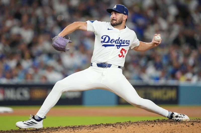 TORONTO — The Los Angeles Dodgers will be without left-handed reliever Alex Vesia for at least the first two games of the World Series after the club announced that he and his wife were dealing with a “deeply personal family matter.’
Vesia and his wife, Kayla, have been expecting their first child.
“The entire Dodgers organization is sending our thoughts to the Vesia family,’ the Dodgers said in a statement, “and we will provide an update at a later date.’
The Dodgers now have the option, according to an MLB official, of placing Vesia on the “family medical emergency list.’ If Vesia is placed on leave, he would be required to stay for a minimum of three days and a maximum of seven days.
Vesia, who has pitched for the Dodgers since 2021, has been one of their valuable left-handed relievers. He pitched in 68 games during the regular season with a 3.02 ERA and five saves, and appeared in seven of the Dodgers’ 11 postseason games, yielding three hits and striking out four in 4 ⅔ innings.
Veteran reliever Tanner Scott could replace Vesia on the roster. Scott, who signed a four-year, $72 million contract last winter, struggled during the season and lost his closer’s job to Roki Sasaki. He did not pitch the first round of the postseason against the Cincinnati Reds and had been left off the postseason roster the last two rounds after undergoing an abscess incision prodecdure on his lower body.
“I think right now, we’re in the mode of trying to understand the process, the rules, a way that we could sort of try to navigate the roster,” Dodgers manager Dave Roberts said. “So I think we have a little bit of time (10 a.m. ET, Friday)  to finalize our roster. But, yeah, we’re going through the process of trying to backfill his spot on the roster. …
“Honestly, I think we’re just going day-to-day with really no expectations.’’
This post appeared first on USA TODAY