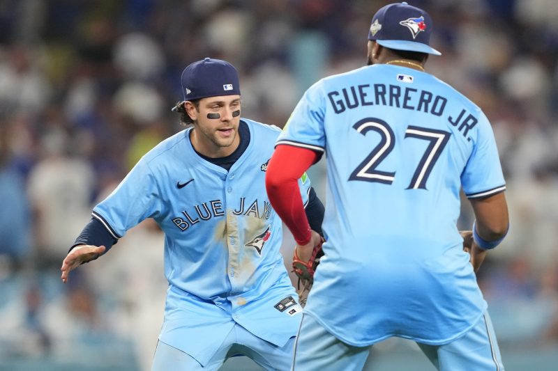 LOS ANGELES – They talk a good game about never giving up, about fortitude and makeup and an indescribable cohesion that makes them the “Glue Jays.”
And after a resounding 6-2 victory in World Series Game 4, a result that squared this Fall Classic at 2-2, it’s very clear that the Toronto Blue Jays are more than adept at backing up their words.
Some 18 hours after a gut-punch, 18-inning loss in Game 3, the Blue Jays roared back with a meticulous and carefully-crafted gameplan, toppling the great Shohei Ohtani on both sides of the ball as they scored four runs off the two-way great in six-plus innings.
At the plate, Toronto starter Shane Bieber issued a leadoff walk to Ohtani in the bottom of the first, extending Ohtani’s streak of reaching base to 10 after his stunning four-hit, two-homer, six-walk performance in Game 3.
And then, Bieber and Co. attacked him.
Bieber struck him out in the third and sixth inning, mixing in a blend of knuckle curves, changeups and cutters at Ohtani, keeping the power hitter away from Bieber’s low-90s fastball.
Vladimir Guerrero Jr., the Blue Jays’ own franchise player, put the Blue Jays ahead for good with a two-run homer in the third inning and reached base three times as he continued an epic and powerful postseason.
On paper, the Blue Jays broke serve: Ohtani carried a 2.25 playoff ERA into Game 4, while Bieber failed to escape the third and fourth innings in two of his three playoff starts. The 2020 Cy Young Award winner is also not yet his best self after undergoing Tommy John surgery in April 2024.
Yet Bieber bobbed and weaved through the Dodger lineup, giving up just four hits and a sacrifice fly to Kiké Hernández in the second inning.
Faced with extremely limited relief pitching resources, Blue Jays manager John Schneider stuck with Bieber just long enough, pulling him with one out in the sixth inning, Toronto clinging to a 2-1 lead and two runners on.
Mason Fluharty, the Blue Jays’ lone semi-trusty lefty reliever, induced a flyout to center from Max Muncy and struck out Tommy Edman on three pitches. Threat over.
And then the dam burst on Ohtani and the Dodgers in the seventh, as Daulton Varsho and Ernie Clement finished Ohtani with base hits and Andrés Giménez floated a crucial RBI single into left field for a 3-1 lead.
Bo Bichette and Addison Barger also contributed RBI hits to extend the lead to 6-1, crucial add-ons that made reliever Louis Varland’s adventurous ninth stomachable.
In the end, Schneider leaned on four pitchers: Bieber, Fluharty, veteran starter Chris Bassitt – who contributed two quiet innings – and Varland. The rest of the crew will be reloaded for Game 5, Trey Yesavage vs Blake Snell.
And the Blue Jays clawed back to even footing in a World Series where momentum is elusive, but adhesion lasts.
<em>— Gabe Lacques</em>
<em>Here’s how Game 4 unfolded in Los Angeles:</em>
<a></a> To the ninth: Blue Jays 6, Dodgers 1
Jack Dreyer worked in and out of trouble in the top of the eighth and Toronto’s Chris Bassitt completed his second scoreless innings by getting Will Smith to ground into a double play.
<a></a> Blue Jays score four, lead 6-1 in seventh
LOS ANGELES – The Blue Jays solved Shohei Ohtani on both sides of the ball. Now, they need to find nine more outs to make sure this World Series makes it back to Toronto. 
The bottom of the Blue Jays’ lineup forged a meticulous rally against Ohtani and two relievers, scoring FOUR runs to take a 6-1 lead entering the seventh inning stretch of Game 4 at Dodger Stadium. 
Manager Dave Roberts, with his pitching staff bleary after their 18-inning Game 3 conquest, sent Ohtani out for the seventh nursing a 2-1 lead. But Toronto didn’t let him breathe. 
Lefty-swinging Daulton Varsho greeted him with a single and Ernie Clement doubled him to third, ending Ohtani’s night. Then, in the biggest confrontation of the night, Andrés Giménez won an eight-pitch battle against lefty reliever Anthony Banda, parachuting a single into left field for a 3-1 lead. 
Toronto benefited from a replay reversal after Isiah Kiner-Falefa lined out to third with runners at the corners, and Giménez was initially doubled off first, until the call was overturned. 
Pinch-hitter Ty France delivered an RBI groundout, and then RBI singles by Bo Bichette and Addison Barger off Blake Treinen pushed the Blue Jays comfortably ahead.
<a></a> Mason Fluharty escapes sixth-inning jam
LOS ANGELES – Shane Bieber delivered for the desperate Blue Jays, and manager John Schneider went for the hook at just the right time. 
Bieber pitched 5 ⅓ innings and left with one out, Freddie Freeman on first and the dangerous Max Muncy at the plate. Schneider opted for his only relatively reliable lefty reliever, and Mason Fluharty got a first-pitch flyout from Muncy, then a three-pitch strikeout of Tommy Edman to end the sixth with the Blue Jays clinging to a 2-1 lead. 
Now, to find nine more outs. 
Schneider’s options from the left side will diminish, as long man Eric Lauer is unavailable and Brendon Little gave up game-winning or game-tying home runs in his past two outings. 
But Fluharty might have gotten them out of the biggest jam of the night. 
<a></a> To the fifth inning; Blue Jays 2, Dodgers 1
LOS ANGELES- Shane Bieber is giving the Blue Jays exactly what they need to get back in this World Series. 
Bieber has given up just two hits through four innings of Game 4, displaying the sort of pitch efficiency necessary to give the Blue Jays length after their brutal 18-inning loss the night before. 
And he even struck out the great Shohei Ohtani, breaking a streak of 10 consecutive times reaching base as the Blue Jays clung to a 2-1 lead entering the fifth inning. 
Bieber threw 18 pitches in each of the first three innings, then needed just 12 to work around a two-out walk to Tommy Edman in the fourth. At 66 pitches, he’s primed to pitch at least into the sixth inning.
<a></a> Vladimir Guerrero Jr. home run puts Blue Jays in front
LOS ANGELES – Yep, the Blue Jays have a superstar of their own. And Vladimir Guerrero Jr. can impact a game significantly even if he only plays one side of the ball. 
Guerrero broke the Blue Jays’ 13-inning scoreless streak in this World Series by wrecking an Ohtani sweeper, sending it 395 feet over the fence in left center field, giving the Blue Jays a 2-1 lead as Game 4 heads to the bottom of the third inning. 
Guerrero’s homer came at a critical juncture of this Series, with the Dodgers drawing first blood after their draining 18-inning win in Game 3. And it provided dividends on Toronto’s plans to get aggressive early in counts against Ohtani, who came in with a 2.25 ERA in two playoff starts this year. 
<a></a> Kiké Hernández gives Dodgers second-inning lead
LOS ANGELES – You’d think that the Toronto Blue Jays might want to make the hardest-working man in baseball toil a little longer in this, his busiest night of the World Series. 
Instead, the Blue Jays seem intent on ambushing Shohei Ohtani. And so far, that’s made life easy for the two-way superstar. 
Six of the first eight Blue Jays swung at the first pitch against Ohtani, resulting in a seven-pitch second inning and just 26 throws after two innings. Meanwhile, a Max Muncy walk and Kiké Hernández sacrifice fly gave the Dodgers a 1-0 lead, the fourth time in as many games they scored first in this Series. 
Ohtani drew a first-inning walk and now has reached base all 10 times he’s batted in two games at Dodger Stadium. Yet on this night, it is Ohtani the pitcher who will bear more scrutiny – and who, despite walking Bo Bichette and giving up a single to Addison Barger in the first inning, has responded perfectly to the challenge so far. 
<a></a> Shohei Ohtani pitches scoreless first
Less than 18 hours after reaching base nine times in Game 3, Shohei Ohtani took the mound for the Dodgers as the Game 4 starting pitcher and tossed a scoreless first, working around a walk and an infield single to strand two runners.
George Springer injury update
LOS ANGELES — George Springer is not in the Toronto Blue Jays’ Game 4 starting lineup after being considered ‘hour-to-hour’ in the afternoon ahead of Tuesday’s game.
An MRI on Springer’s right side was negative after Game 3 and Blue Jays manager John Schneider said that the team had no plans to replace him on the roster and end his season. Springer was already physically compromised after he was hit on the right knee in the ALCS. Schneider did not divulge the specific nature of the MRI after Game 3.
Infielder Bo Bichette – himself compromised by a knee that kept him sidelined 48 days before the World Series – is starting at designated hitter with Springer out and the lineup had wholesale changes from one to nine.
Position player pitching? It almost happened in Game 3
LOS ANGELES — Just how close did this World Series come to suffering the indignity of a position player pitching in a tied Game 3?
We’ll never totally know thanks to Freddie Freeman’s walk-off home run in the bottom of the 18th inning, but a day later, Los Angeles Dodgers manager Dave Roberts acknowledged there were just two options had the game staggered on to a 19th inning.
It was either Game 2 starter Yoshinobu Yamamoto – pitching on one day of rest – or utility infielder Miguel Rojas.
<a></a> Blue Jays lineup today
Nathan Lukes (L) LF
Vladimir Guerrero Jr. (R) 1B
Bo Bichette (R) DH
Addison Barger (L) RF
Alejandro Kirk (R) C
Daulton Varsho (L) CF
Ernie Clement (R) 3B
Andrés Giménez (L) SS
Isiah Kiner-Falefa (R) 2B
<a></a> Dodgers lineup today
Shohei Ohtani (L) P
Mookie Betts (R) SS
Freddie Freeman (L) 1B
Will Smith (R) C
Teoscar Hernández (R) RF
Max Muncy (L) 3B
Tommy Edman (S) 2B
Enrique Hernández (R) LF
Andy Pages (R) CF
Dodgers vs Blue Jays predictions for World Series Game 4
<strong>Gabe Lacques</strong>: Dodgers 6, Blue Jays 2
<strong>Bob Nightengale</strong>: Dodgers 7, Blue Jays 4
<strong>Jesse Yomtov</strong>: Blue Jays 5, Dodgers 2
<strong>Steve Gardner</strong>: Blue Jays 7, Dodgers 6
J<strong>on Hoefling</strong>: Dodgers 6, Blue Jays 3
Will Klein becomes Dodgers folk hero
LOS ANGELES — Will Klein woke up a nobody on Monday morning.
He went to bed early Tuesday morning etched in Los Angeles Dodgers lore.
One minute, he’s the last guy left in the Dodgers’ bullpen. The next, he’s shaking hands with legendary Sandy Koufax.
He drives to Dodger Stadium on Monday morning wondering if any of his old friends and coaches even realize he’s playing in the World Series. He leaves Dodger Stadium wondering how in the world so many people have his cell phone number, receiving 500 text messages after being the hero in the Dodgers’ 6-5 18-inning World Series victory over the Toronto Blue Jays, and then another 500 messages when he wakes up.
“I woke up this morning still not feeling like last night had happened,’’ Klein said, “so it was, yeah, it was an out-of-body experience.’
World Series Game 4 simulation
<em>How will this year’s World Series play out? Using the</em><em>Dynasty League Baseball</em><em> online simulation, USA TODAY Sports’ Steve Gardner and DLB designer Mike Cieslinski will pre-play each game to provide some insight into the key matchups and strategy fans can expect to see in the Fall Classic.</em>
<a></a> Who sang the national anthem Game 4 World Series?
Tinashe performed the American national anthem and Deborah Cox sang the Canadian national anthem before Game 4 of the World Series.
Toronto Blue Jays World Series appearances
Toronto won World Series championships in 1992 (vs. Braves) and 1993 (vs. Phillies), the previous only times in franchise history the club had reached the Fall Classic since starting play in 1977.
Toronto Blue Jays World Series roster
<strong>Pitchers (12):</strong> RHP Chris Bassitt, RHP Shane Bieber, RHP Seranthony Dominguez, RHP Braydon Fisher, LHP Mason Fluharty, RHP Kevin Gausman, RHP Jeff Hoffman, LHP Eric Lauer, LHP Brendon Little, RHP Max Scherzer, RHP Louis Varland, RHP Trey Yesavage.
<strong>Position players (14):</strong> C Tyler Heineman, C Alejandro Kirk, INF/OF Addison Barger, INF Bo Bichette, INF Ernie Clement, INF Ty France, INF Andrés Giménez, INF Vladimir Guerrero Jr., INF Isiah Kiner-Falefa, OF Nathan Lukes, OF Davis Schneider, OF George Springer, OF Myles Straw, OF Daulton Varsho.
Los Angeles Dodgers World Series roster
<strong>Pitchers (12):</strong> LHP Anthony Banda, LHP Jack Dreyer, RHP Tyler Glasnow, RHP Edgardo Henriquez, LHP Clayton Kershaw, RHP Will Klein, RHP Roki Sasaki, RHP Emmet Sheehan, LHP Blake Snell, RHP Blake Treinen, LHP Justin Wrobleski, RHP Yoshinobu Yamamoto.
<strong>Position, two-way players (14):</strong> SS Mookie Betts, OF Alex Call, OF Justin Dean, INF/OF Tommy Edman, 1B Freddie Freeman, INF/OF Kiké Hernández, OF Teoscar Hernández, INF/OF Hyeseong Kim, 3B Max Muncy, DH/P Shohei Ohtani, OF Andy Pages, INF Miguel Rojas, C Ben Rortvedt, C Will Smith.
World Series 2025 schedule
Game 1: Blue Jays 11, Dodgers 4
Game 2: Dodgers 5, Blue Jays 1
Game 3: Dodgers 6, Blue Jays 5 (18 innings)
Game 4: Oct. 28 at 8 p.m. ET/5 p.m. PDT
Game 5: Oct. 29 at 8 p.m. ET/5 p.m. PDT
Game 6: Oct. 31, if necessary
Game 7: Nov. 1, if necessary
<a></a> What time is World Series today? Dodgers vs Blue Jays Game 4
First pitch in Game 4 is scheduled for <strong>8 p.m. ET</strong> at Dodger Stadium.
This post appeared first on USA TODAY